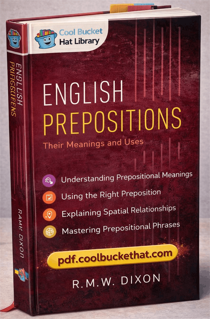 English Prepositions Their Meanings and Uses